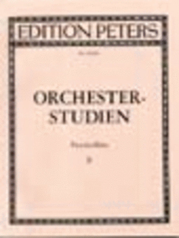 Edition Peters - Orchestral Studies For Piccolo Book 2