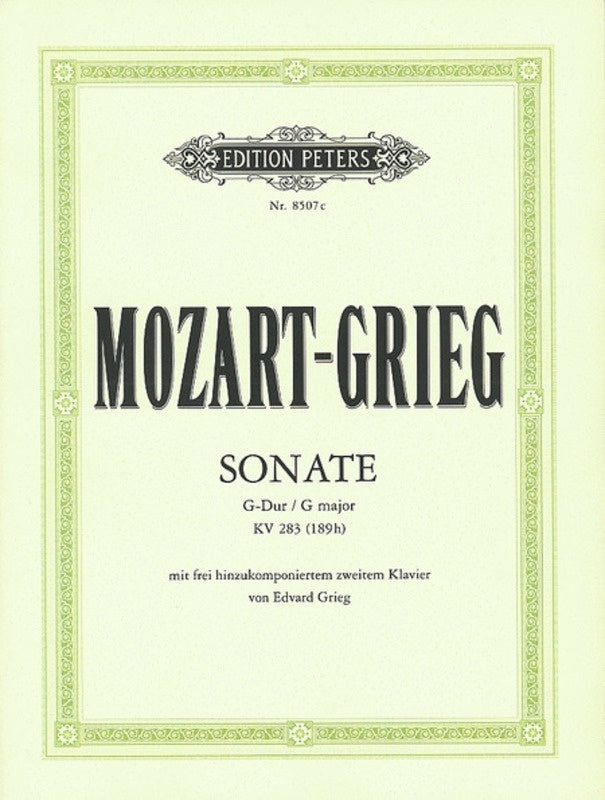 Sonata K 283 G 2 Piano 4 Hand (Softcover Book)