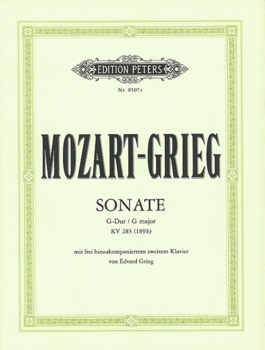 Sonata K 283 G 2 Piano 4 Hand (Softcover Book)