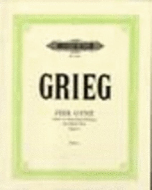 Grieg: Peer Gynt, Op. 23 — Full Score (Edition Peters)