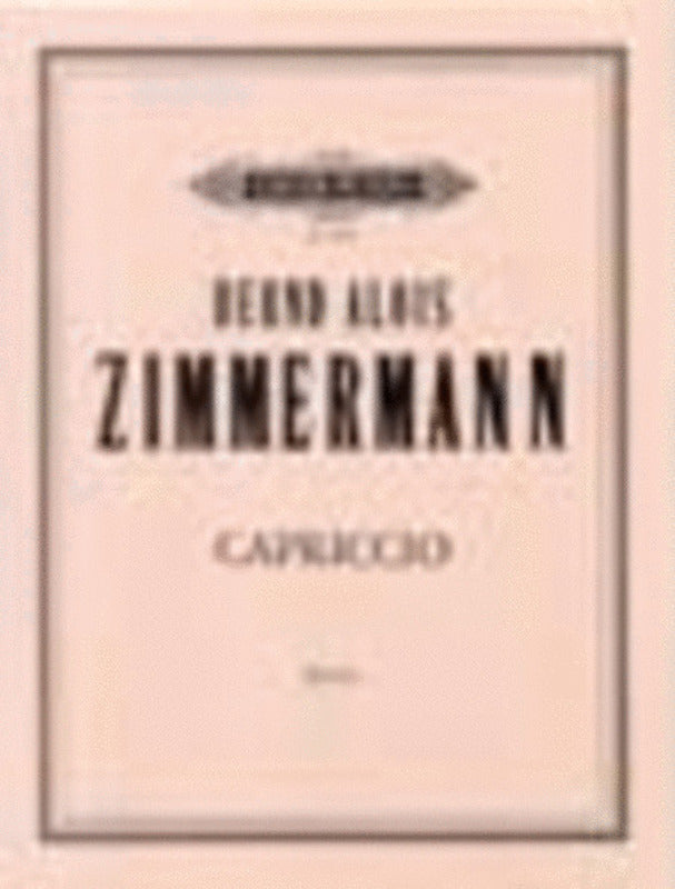 Capriccio Improvisations On Folk Song Themes (Softcover Book)