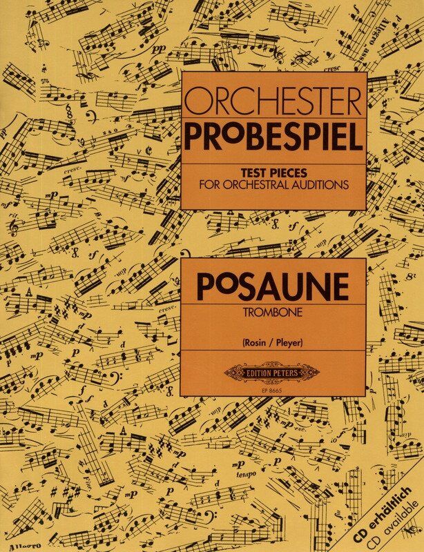 Test Pieces for Orchestral Auditions: Trombone