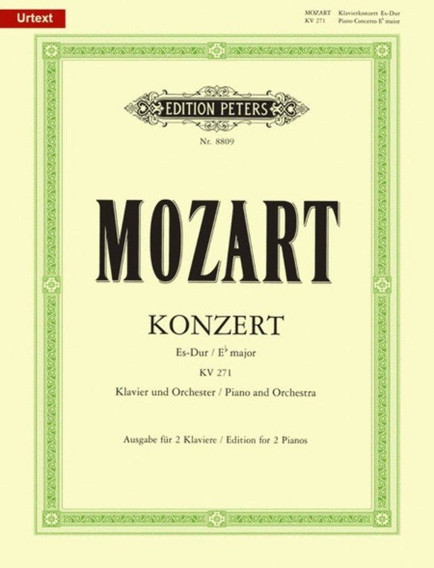 Concerto No 9 E Flat K 271 2P 4H (Softcover Book)