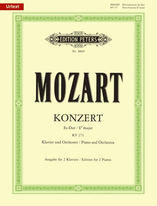 Concerto No 9 E Flat K 271 2P 4H (Softcover Book)