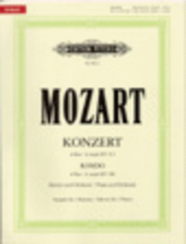 Concerto K 414 A Rondo K 386 2 Piano 4 Hand (Softcover Book)