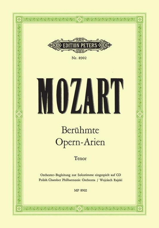 Mozart: Famous Opera Arias for Tenor (Edition Peters)