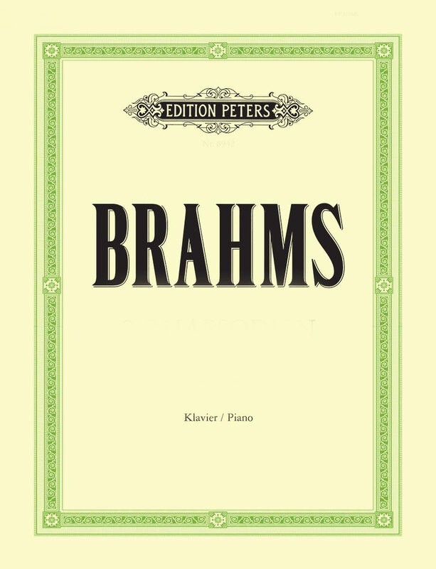 Brahms - 7 Fantasias Op 116 (Softcover Book)