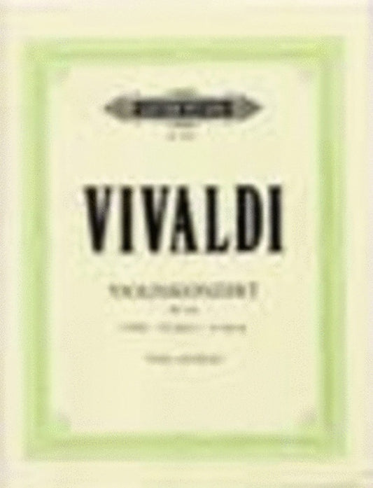 Concerto D Min Rv 245 Violin/Piano Urtext (Softcover Book)