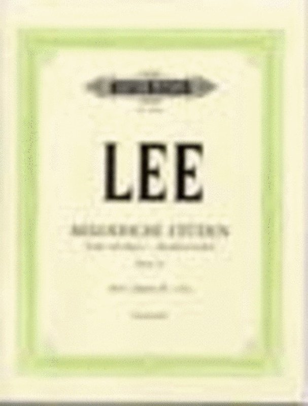 Sebastian Lee: 40 Melodic Studies, Op. 31 Vol. 1 — Cello (Edition Peters)