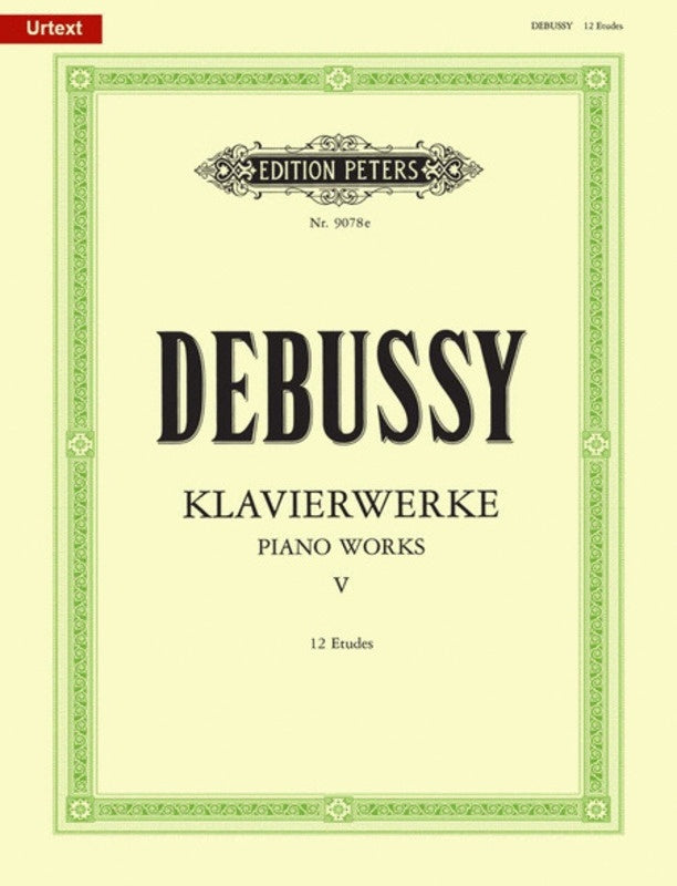Etudes 12 Book 1 And 2 Comp Ed Klemm Urtext (Softcover Book)