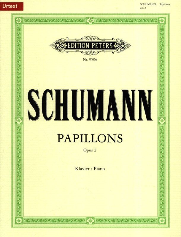 Schumann - Papillons Op. 2, Piano Solo, Edition Peters