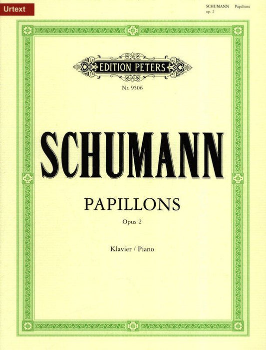 Schumann - Papillons Op. 2, Piano Solo, Edition Peters