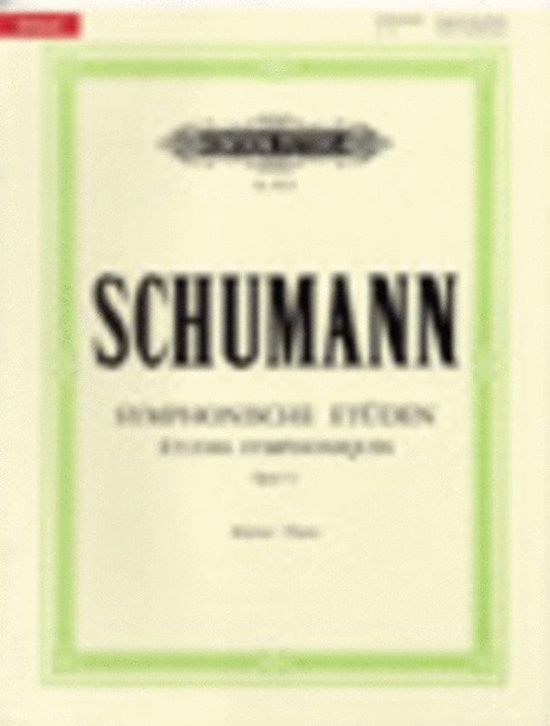 Symphonic Studies Op 13 (Softcover Book)