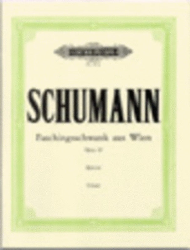 Faschingsschwank Aus Wien Op 26 (Softcover Book)