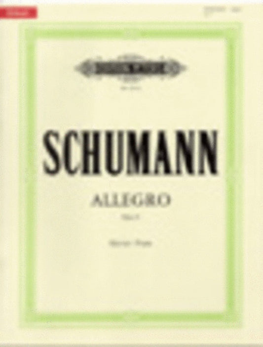 Allegro Op 8 B Min Ed Kohler Urtext (Softcover Book)