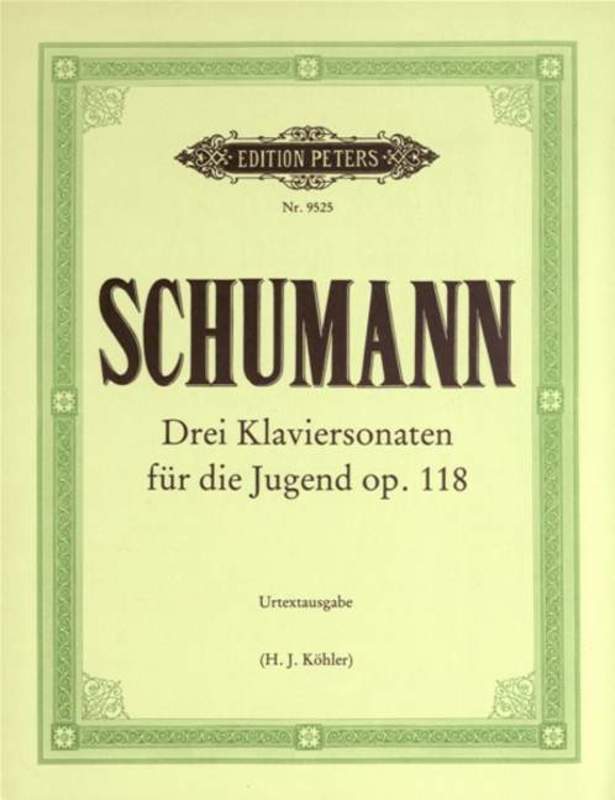 Sonatas For The Young 3 Op 118 (Softcover Book)