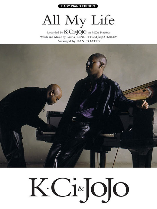 All My Life Piano Sheet Music