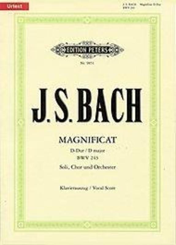 Magnificat D Bwv 243 (Latin) Urtext (Softcover Book)
