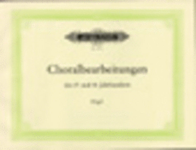 Chorale Preludes 120 Of 17Th And 18Th Centuries (Softcover Book)