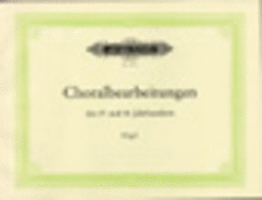 Chorale Preludes 120 Of 17Th And 18Th Centuries (Softcover Book)