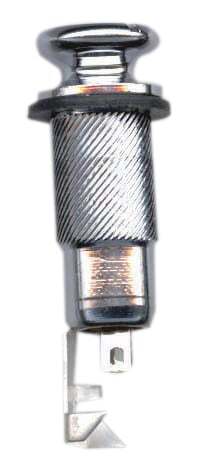 AMS EPJ23 End Pin Jack Stereo Chrome Was Sj10