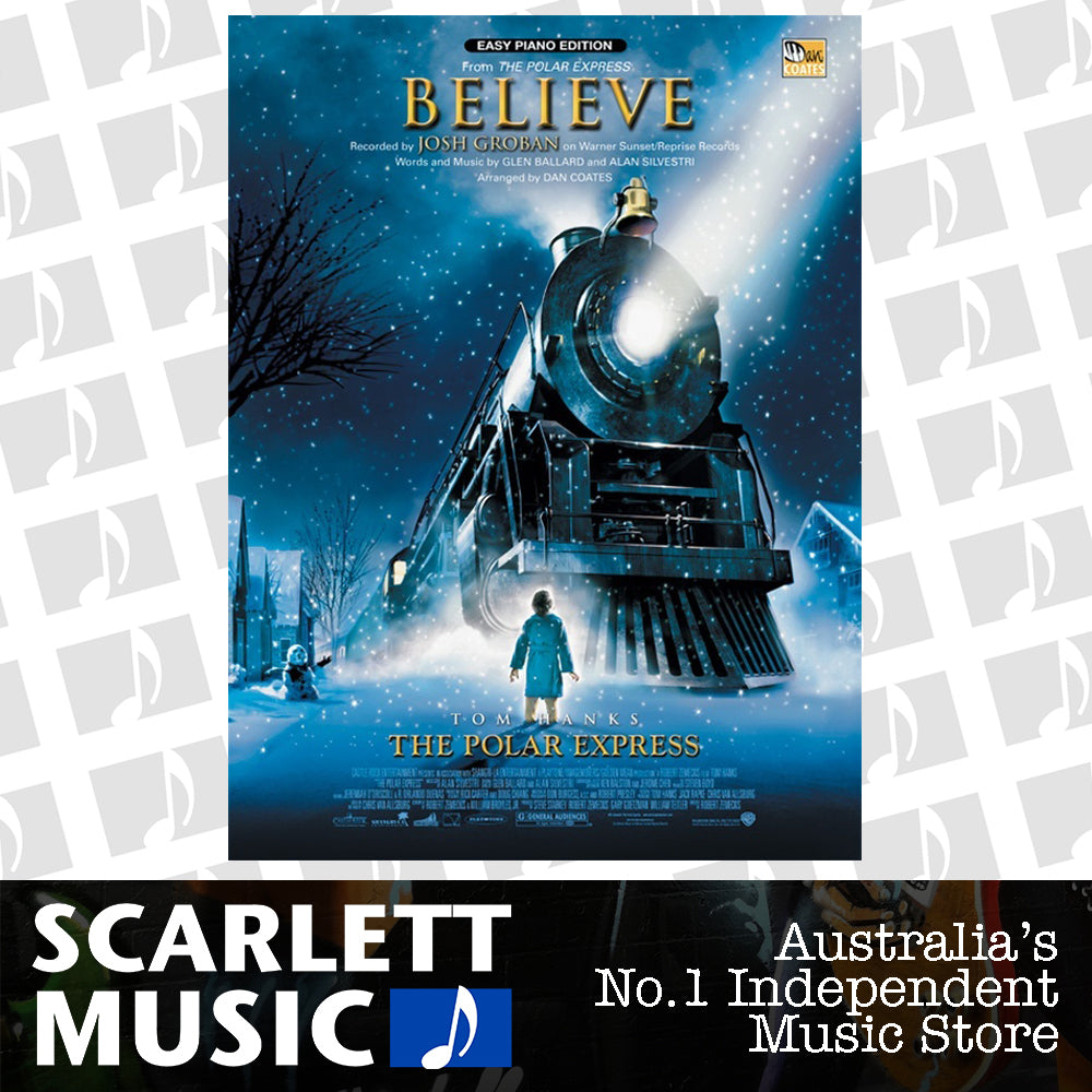 Believe (From The Polar Express) Vocal Sheet Music — view 2