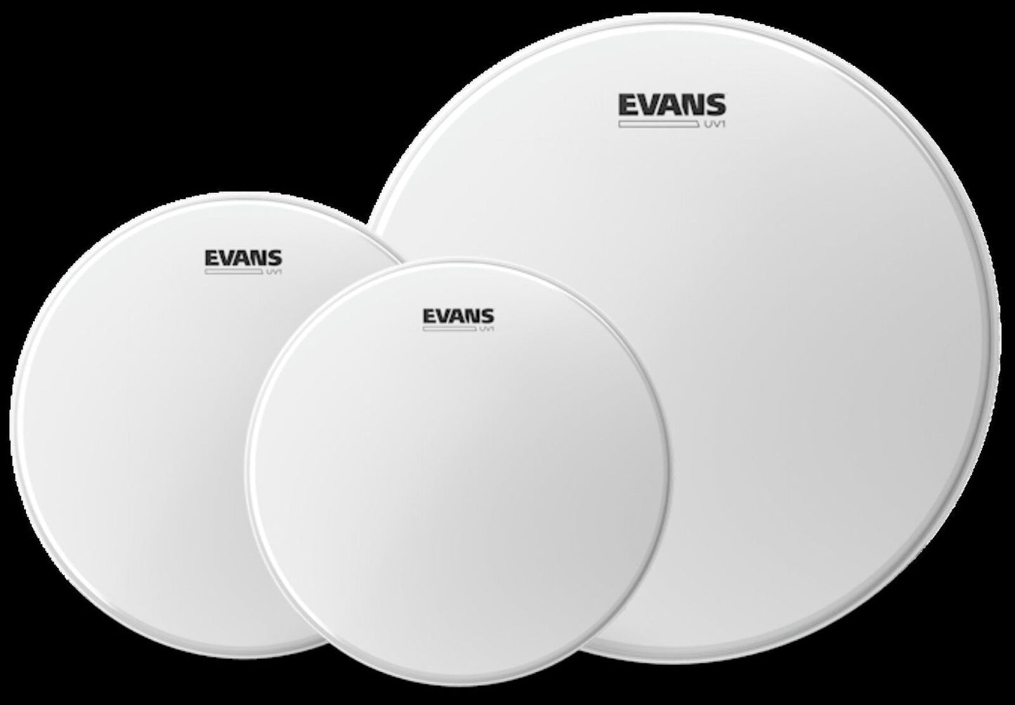 Evans UV1 Coated Drumhead Pack - 12", 13", 16" with 14" UV1 CTD — view 6