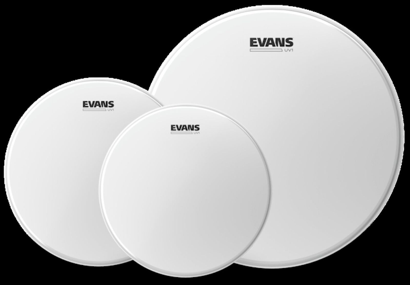 Evans UV1 Coated Drumhead Pack - 12", 13", 16" with 14" UV1 CTD — view 6