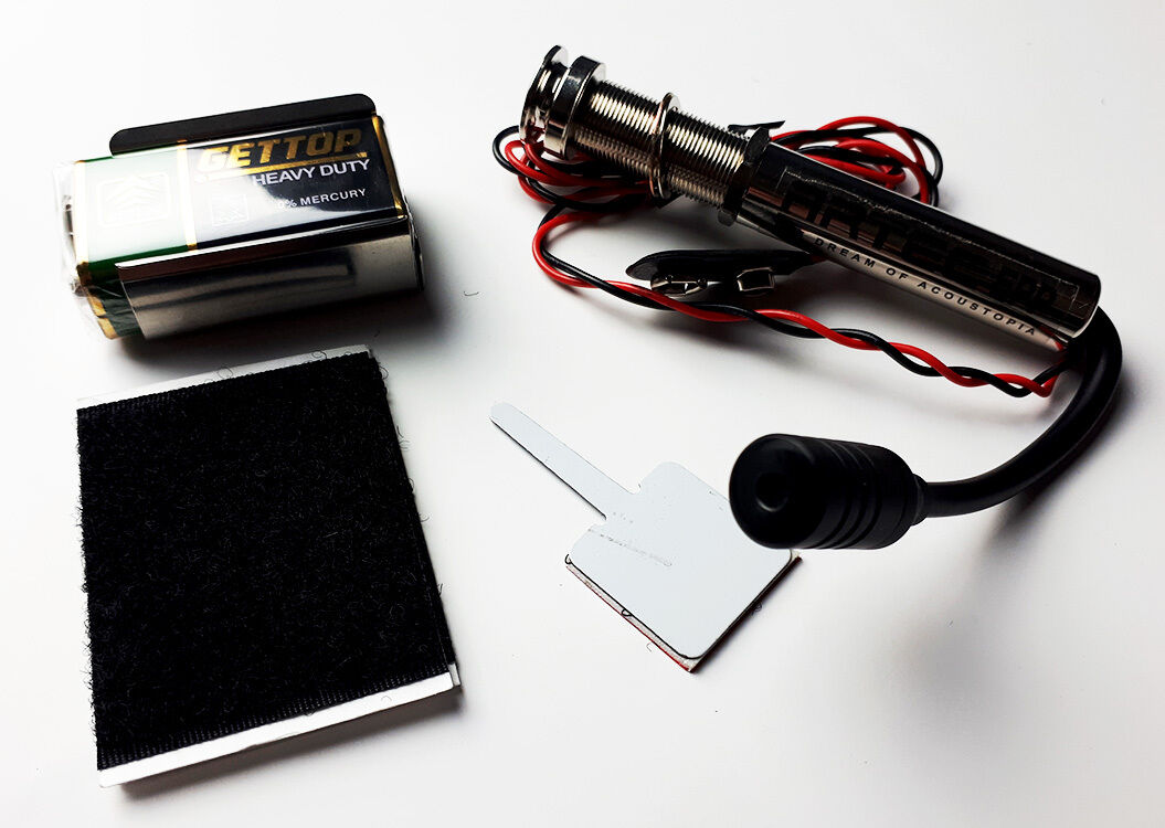 Artec EPPMC Endpin Preamp System with Microphone for Acoustic Instruments — view 2