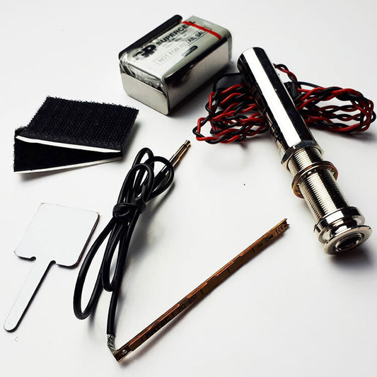 Artec EPPPZ Endpin Preamp System with PG-607 Piezo Pickup for 6 & 12-String Acoustic Guitars