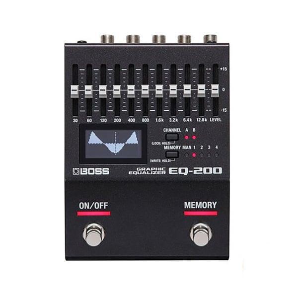 BOSS EQ-200 Graphic Equalizer - 200 Series Compact Pedal with Memory, Multi-Function Switches & Intuitive Controls — view 7