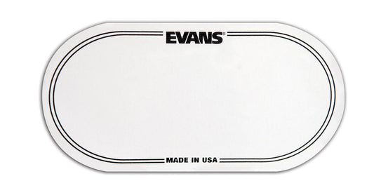 Evans EQ Double Pedal Patch, Clear Plastic