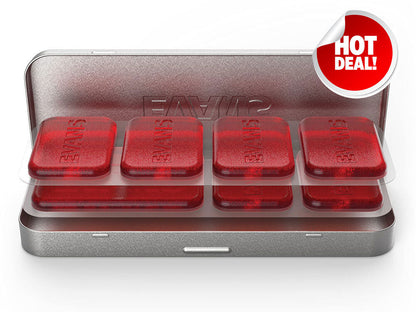 Evans EQ Pods Drum Damper Gels 7-Pack with Double-Wide - Polymer Gel Sound Control for Drumheads and Cymbals — view 6