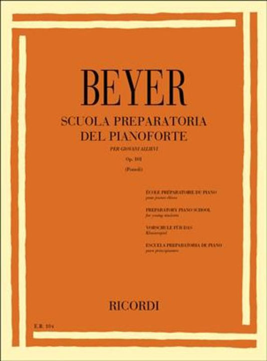 Beyer Preparatory Piano School Op 101 (Softcover Book)