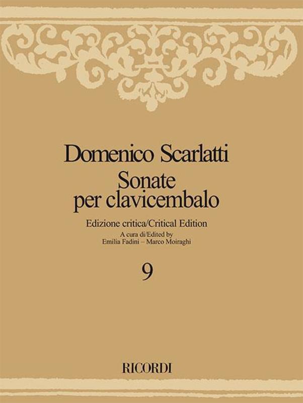 Sonatas For Harpsichord Vol 9 (Softcover Book)