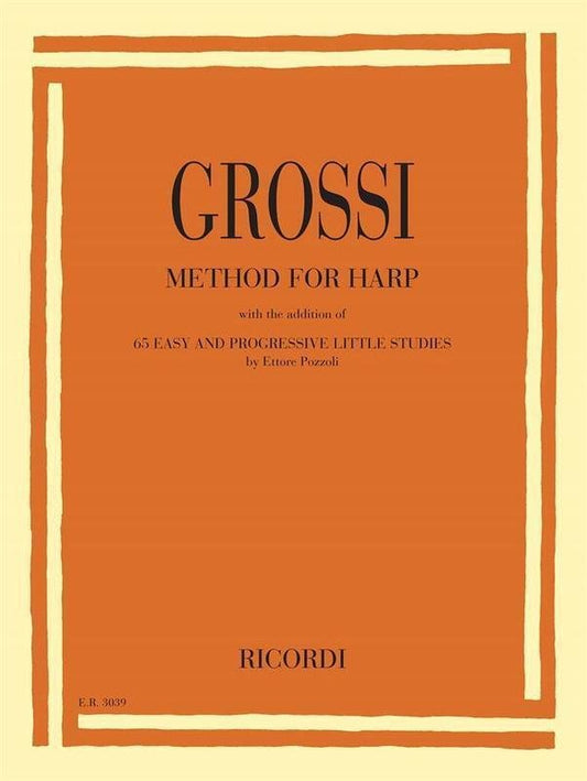 Maria Grossi: Method for Harp (Ricordi)