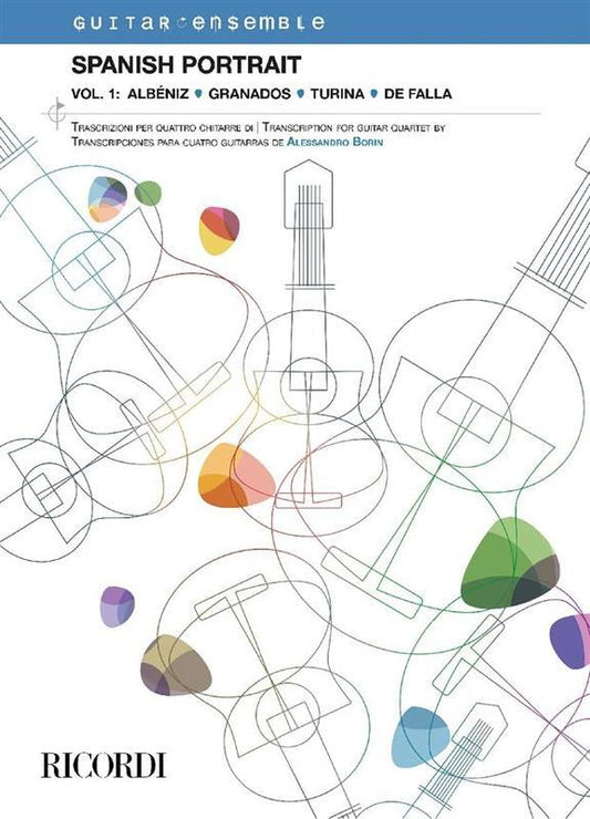 Spanish Portrait Vol 1 Guitar Ensemble Score/Parts