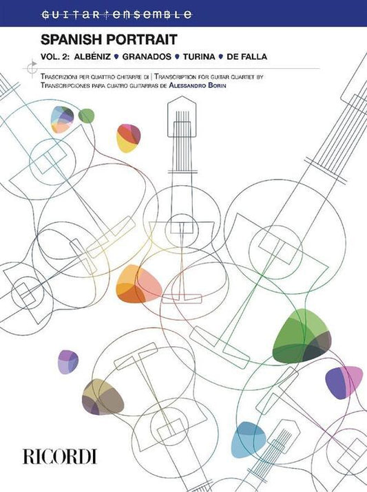 Spanish Portrait Vol 2 Guitar Ensemble Score/Parts