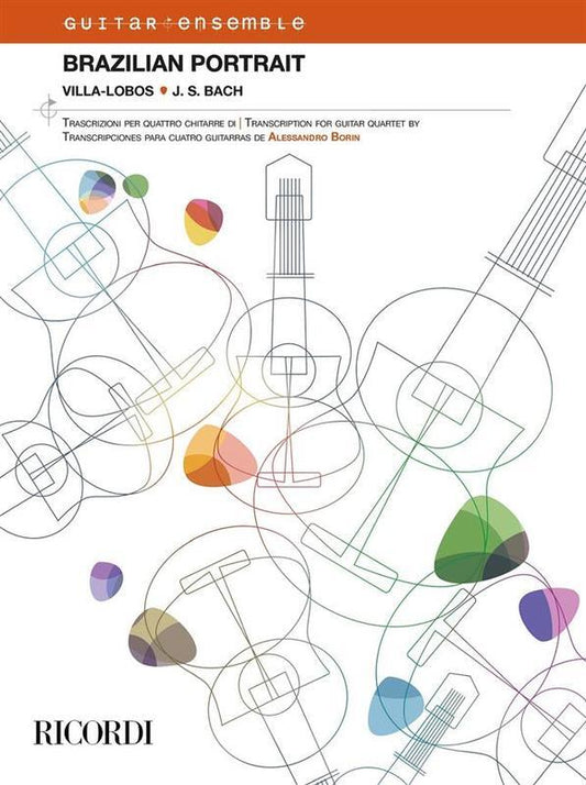 Brazilian Portrait Guitar Ensemble Score/Parts