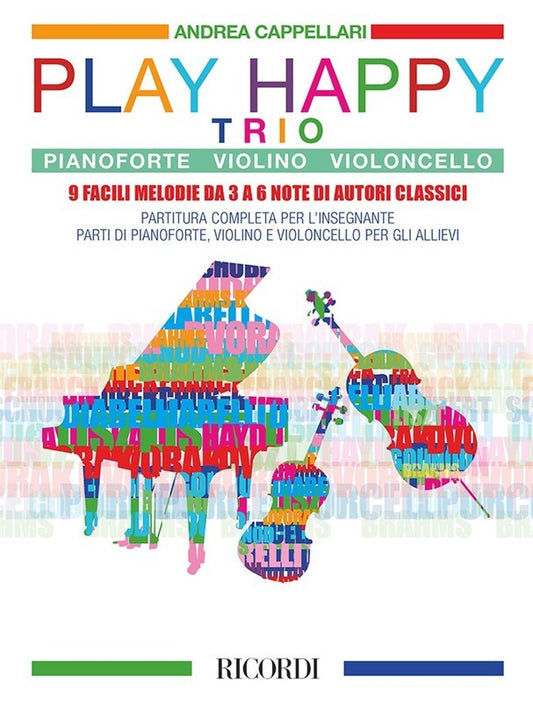 Play Happy Trio Violin/Cello/Piano Sc/Pts Score/Parts (Piano|Cello|Violin)