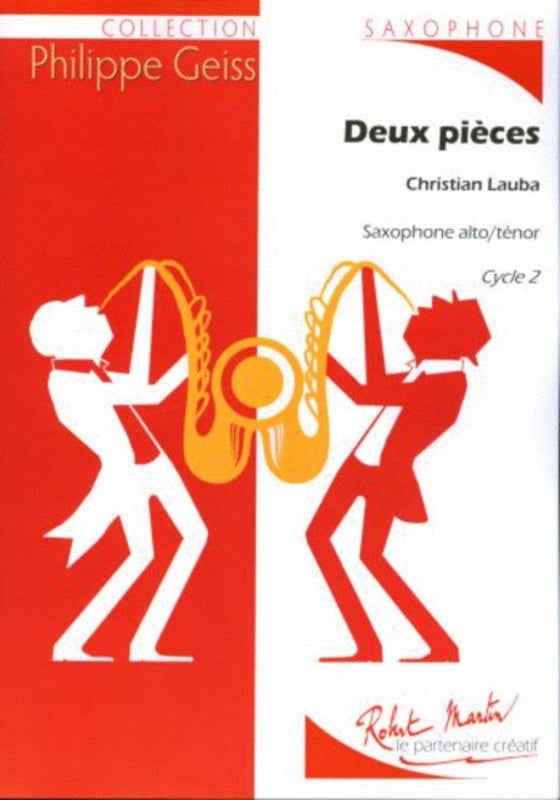 Deux Pieces Alto Or Tenor Sax Book