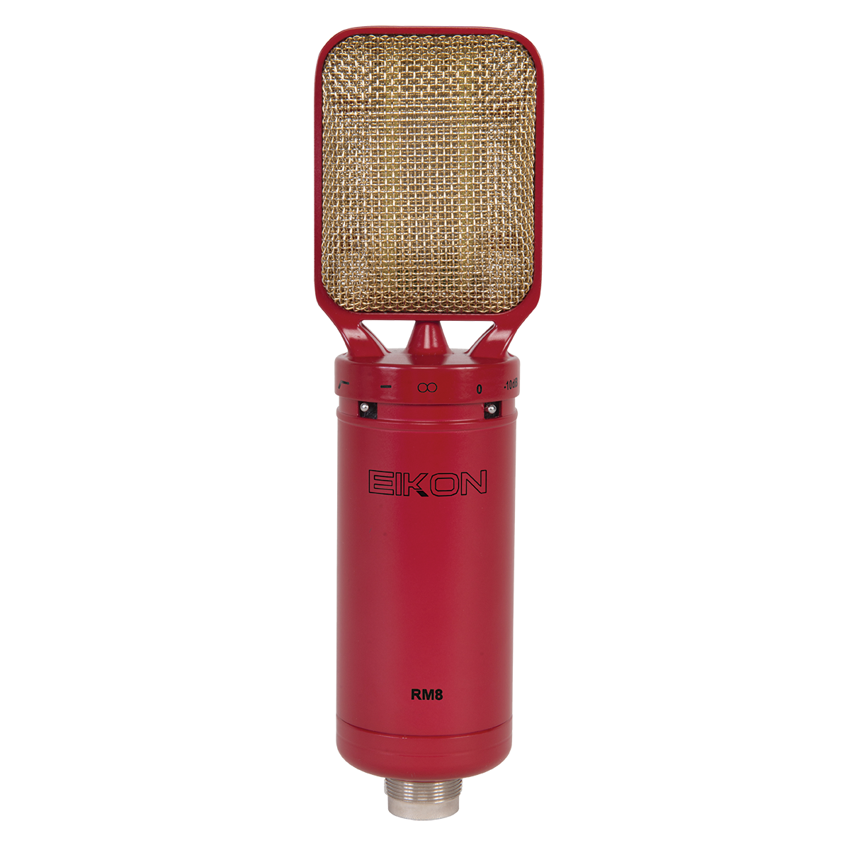 Eikon RM8 Ribbon Microphone with Shockmount, Windscreen Filter, and Aluminum Case