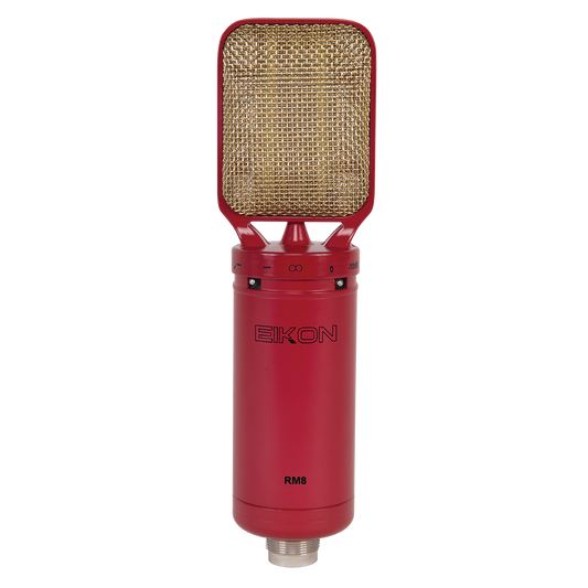 Eikon RM8 Ribbon Microphone with Shockmount, Windscreen Filter, and Aluminum Case