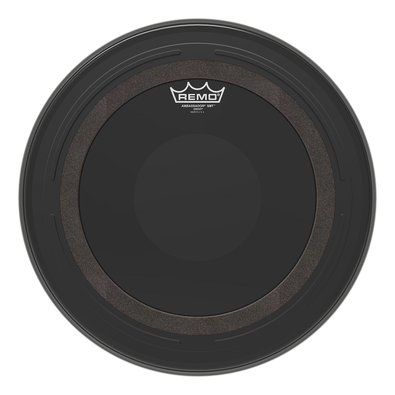 Remo Ambassador Series SMT Tom Heads 18" Ebony — view 6