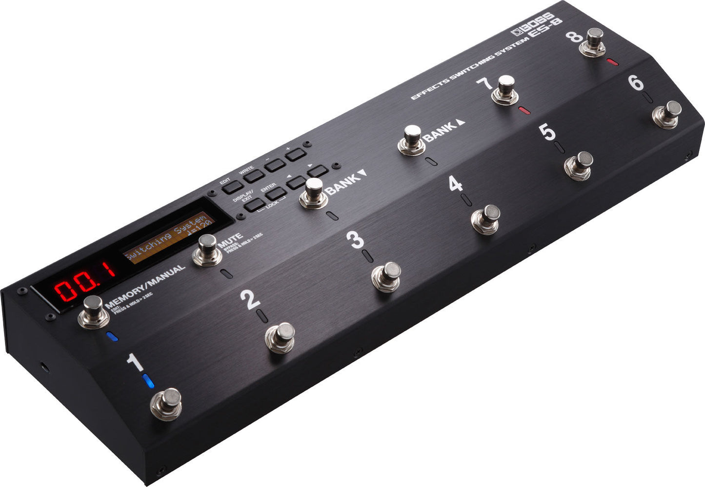 BOSS ES-8 Effects Switching System - Professional Guitar Pedalboard with Advanced Routing and MIDI Control — view 4
