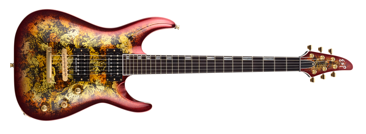 ESP Custom Shop Horizon In Fire Opal — view 2