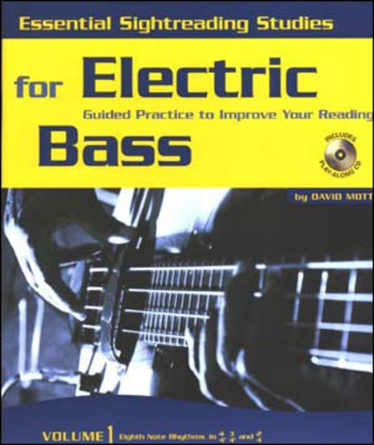Essential Sightreading Studies Elec Bass Book 1-3 (Softcover Book/CD)