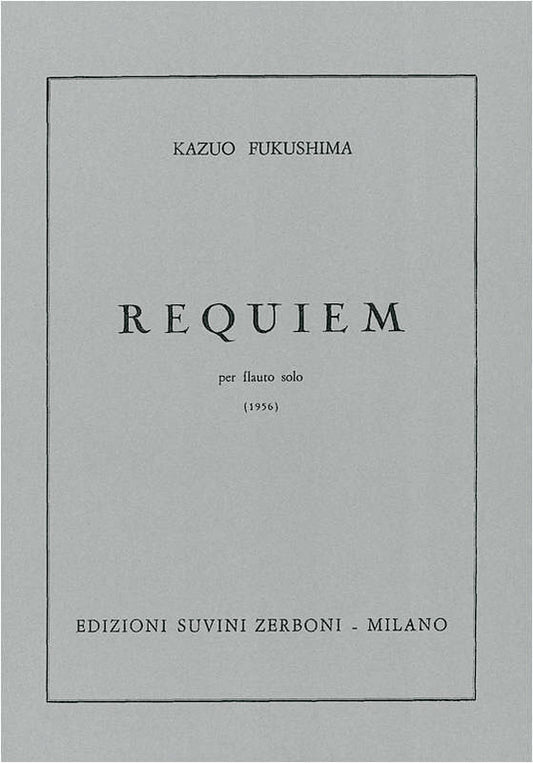 Fukushima - Requiem For Flute Solo (1956) (Softcover Book)