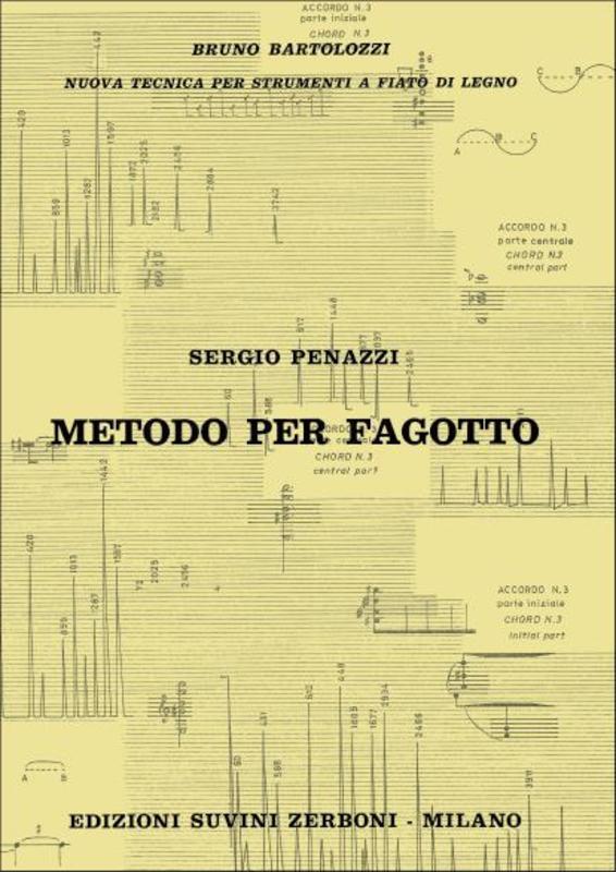 Penazzi - Method For Bassoon (Softcover Book)