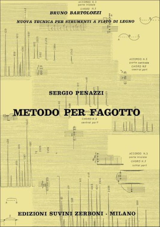 Penazzi - Method For Bassoon (Softcover Book)